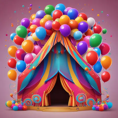 Cover art for A Clown's Brain by Kurt Holes.
