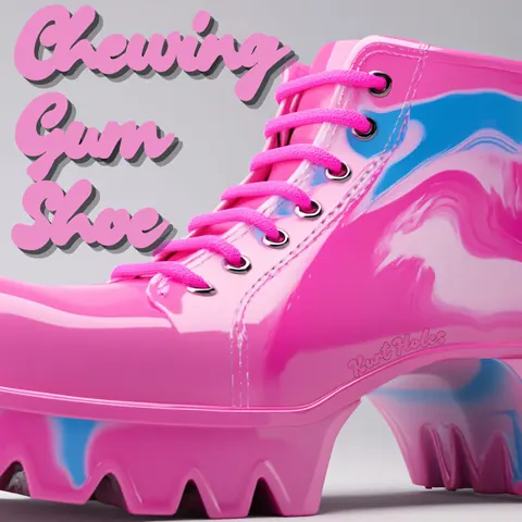 Cover art for Chewing Gum Shoe by Kurt Holes.