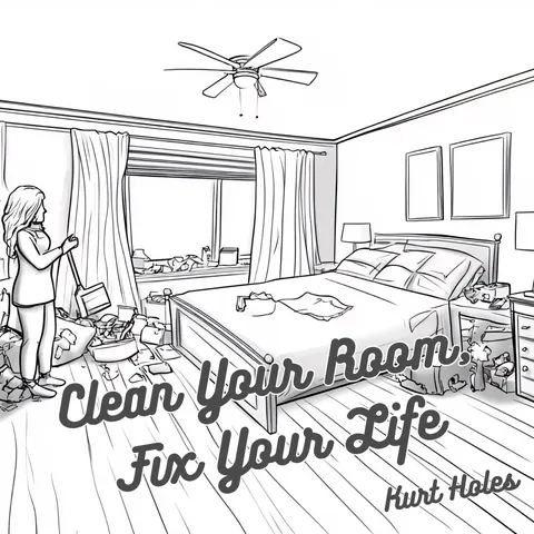Cover art for Clean Your Room, Fix Your Life by Kurt Holes.