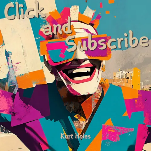 Cover art for Click and Subscribe by Kurt Holes.