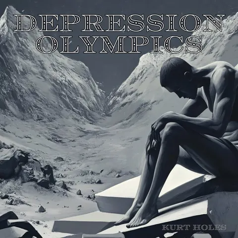 Cover art for Depression Olympics by Kurt Holes.