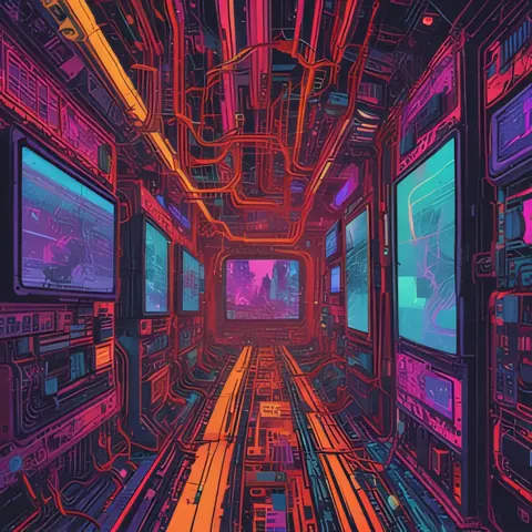 Cover art for Digital Revolution by Kurt Holes.