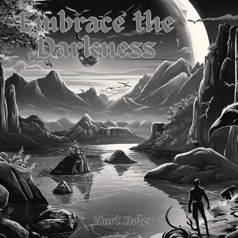 Cover art for Embrace the Darkness by Kurt Holes.
