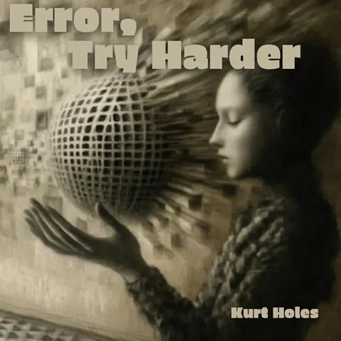 Cover art for Error, Try Harder by Kurt Holes.