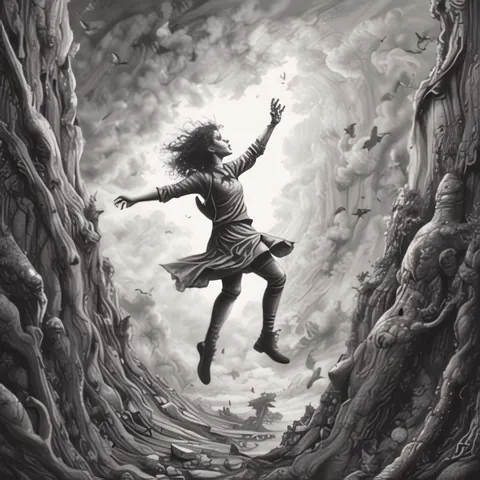 Cover art for Falling Hard by Kurt Holes.