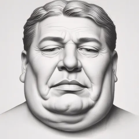 Cover art for Flabby Chin by Kurt Holes.