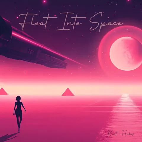 Cover art for Float Into Space by Kurt Holes.
