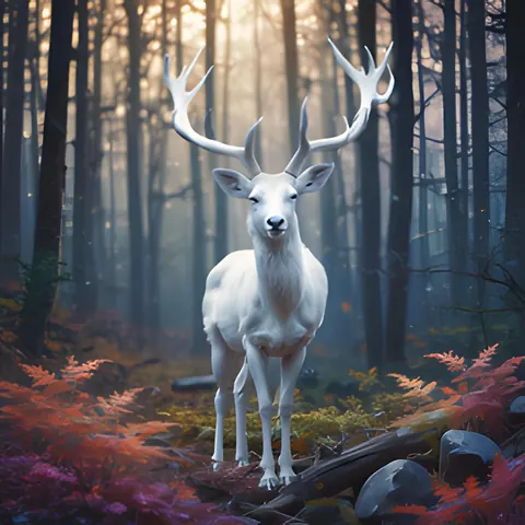 Cover art for Ghost Deer by Kurt Holes.