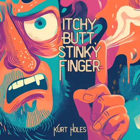 Cover art for Itchy Butt, Stinky Finger by Kurt Holes.