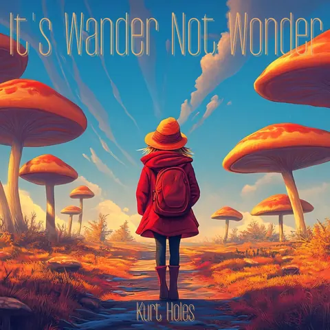 Cover art for It's Wander Not Wonder by Kurt Holes.