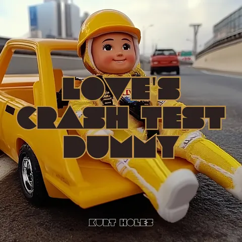 Cover art for Love's Crash Test Dummy by Kurt Holes.