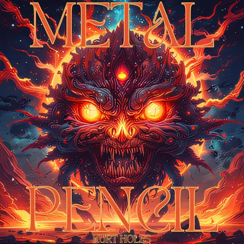 Cover art for METAL PENCIL by Kurt Holes.
