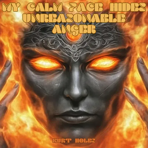 Cover art for My Calm Face Hides Unreasonable Anger by Kurt Holes.