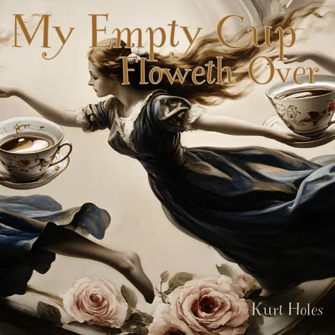 Cover art for My Empty Cup Floweth Over by Kurt Holes.