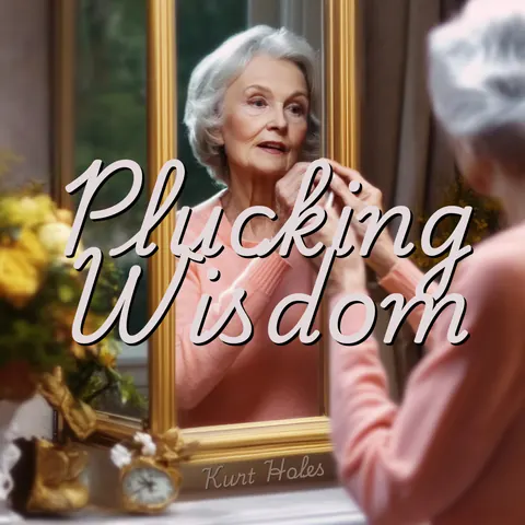 Cover art for Plucking Wisdom by Kurt Holes.