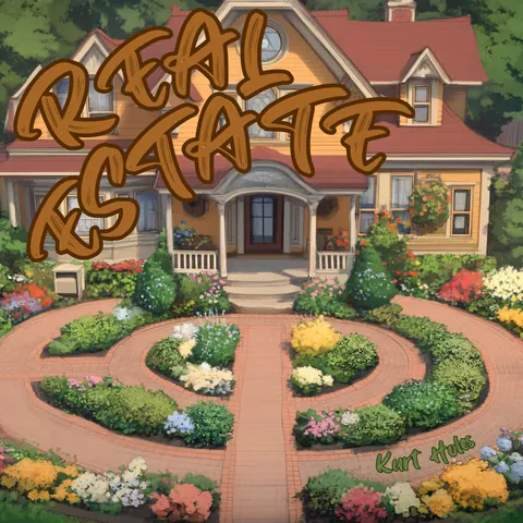 Cover art for Real Estate by Kurt Holes.