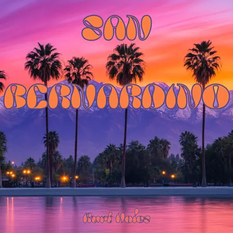 Cover art for San Bernardino by Kurt Holes.