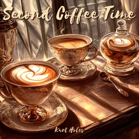 Cover art for Second Coffee Time by Kurt Holes.