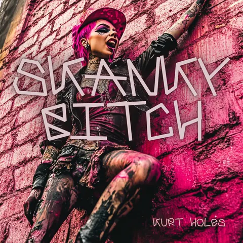 Cover art for Skanky Bitch by Kurt Holes.