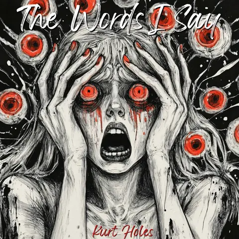Cover art for The Words I Say by Kurt Holes.