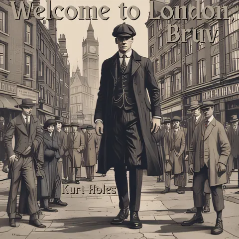 Cover art for Welcome To London, Bruv by Kurt Holes.