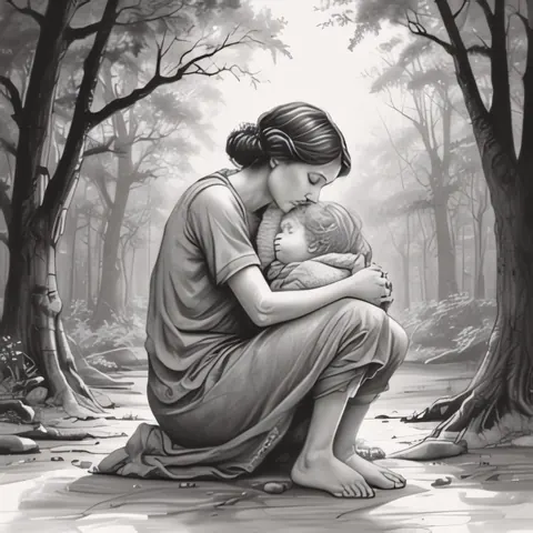 Cover art for Where Did Mommy Go? by Kurt Holes.